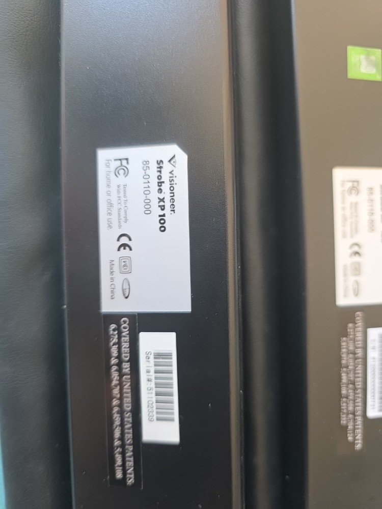 lot 2 Visioneer Strobe XP 100 Sheetfed Scanner