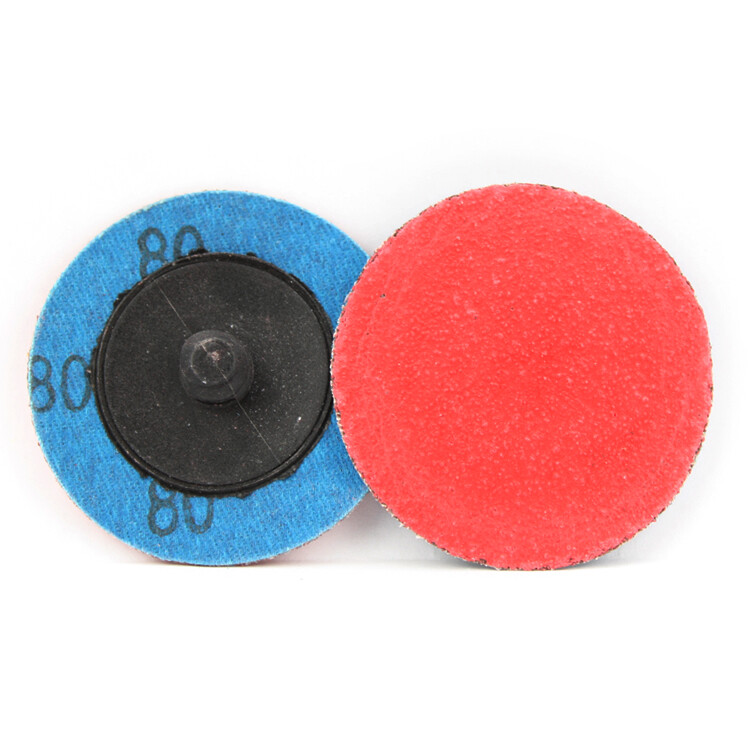 50 Pack - 2" Inch 80 Grit Ceramic Quick Change Sanding Discs Type R Roloc