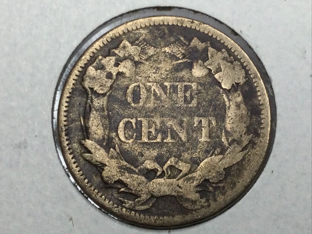 1858 small letter Flying Eagle Cent