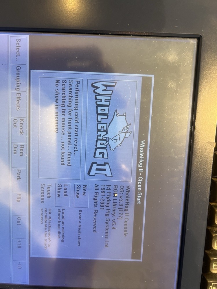 FLYING PIG SYSTEMS ROAD HOG 2 FULL BOAR LIGHTING CONSOLE