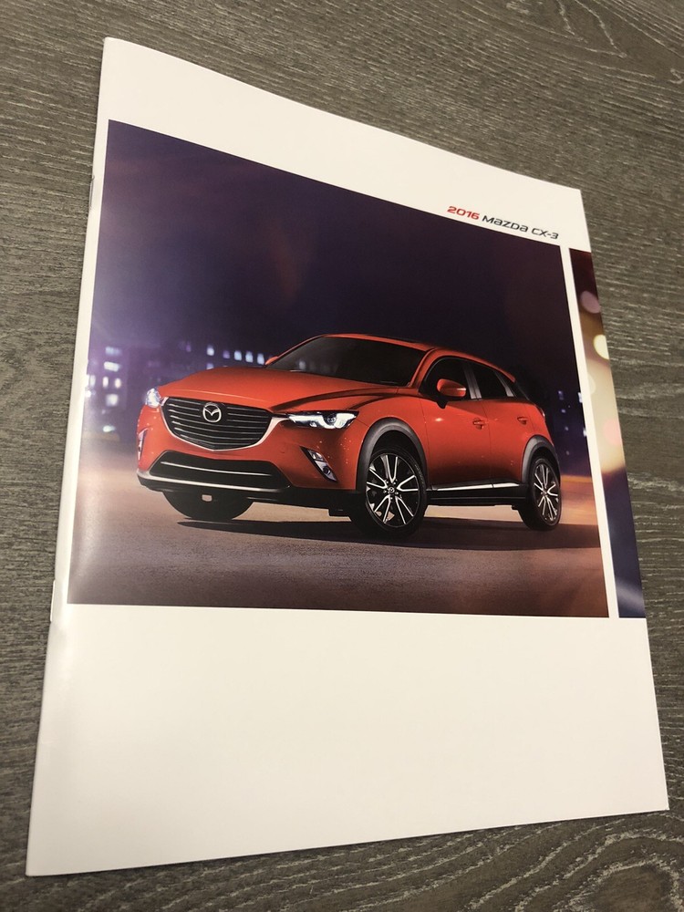 2016 MAZDA CX-3 42-page Original Sales Brochure