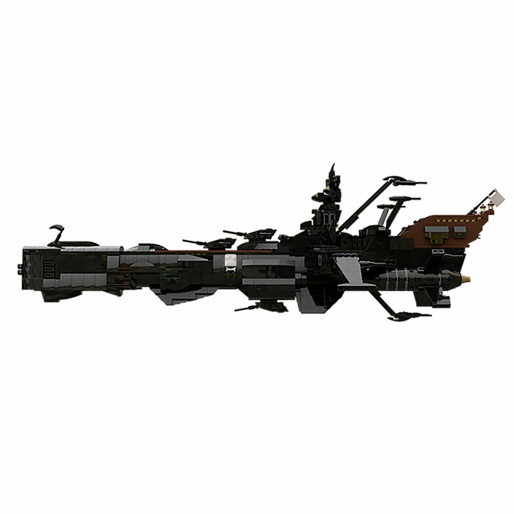 Custom MOC: MOC-48193 Space Pirate Ship Arcadia Captain Harlock Albator