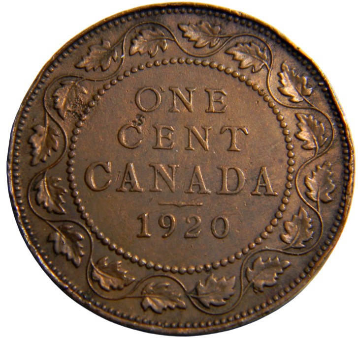 Canada 1920 One Cent (0814)