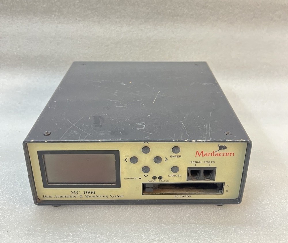 MANTACOM MC-1000 DATA ACQUISITION&MONITIRING SYSTEM