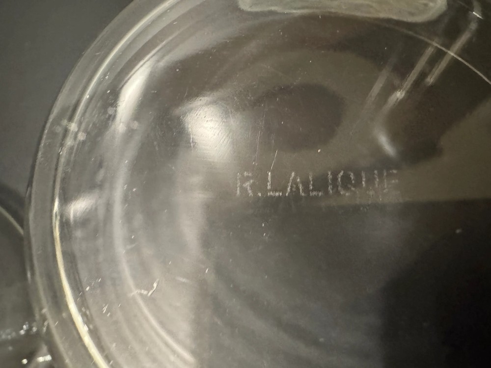 R Lalique Barr Bowls Set 2