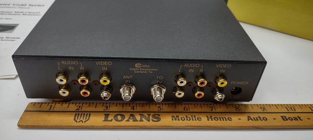 High Performance Multi-Channel Audio/Vidoe Distribution Modulator NEW in Box