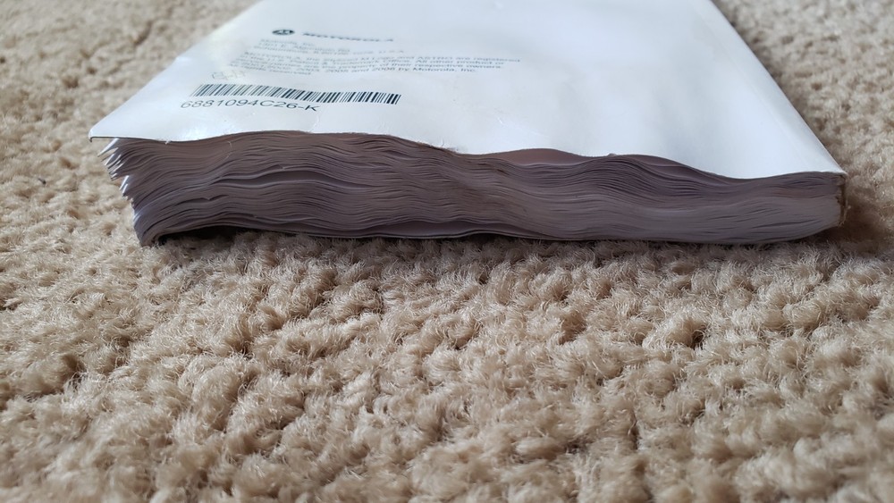 Motorola Astro XTS 5000 USER GUIDE MANUAL - READ