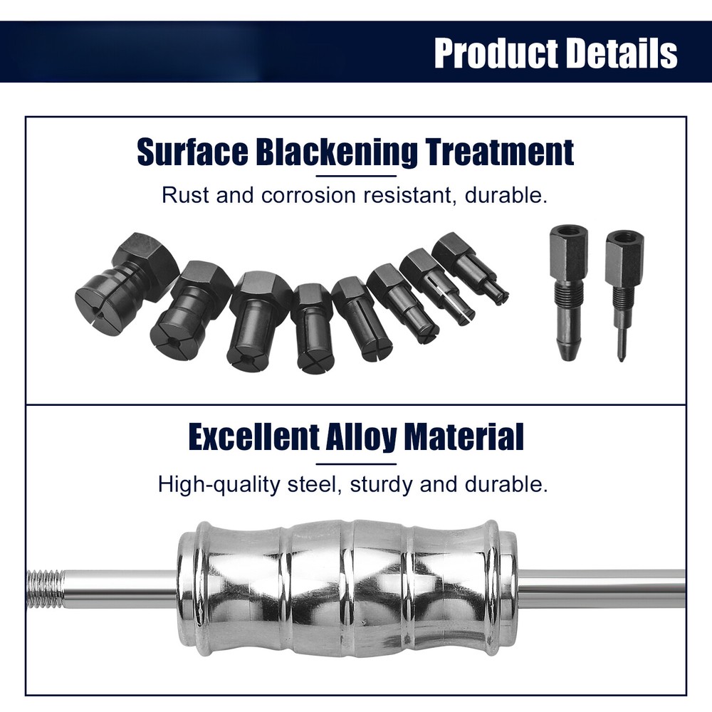 Internal Bearing Remover Slide Hammer Set Blind Hole Inner Puller Set Bearing