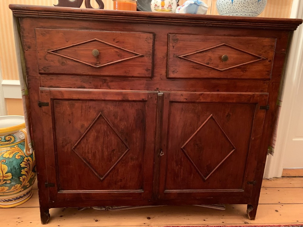 1800s Antique Italian Sideboard 