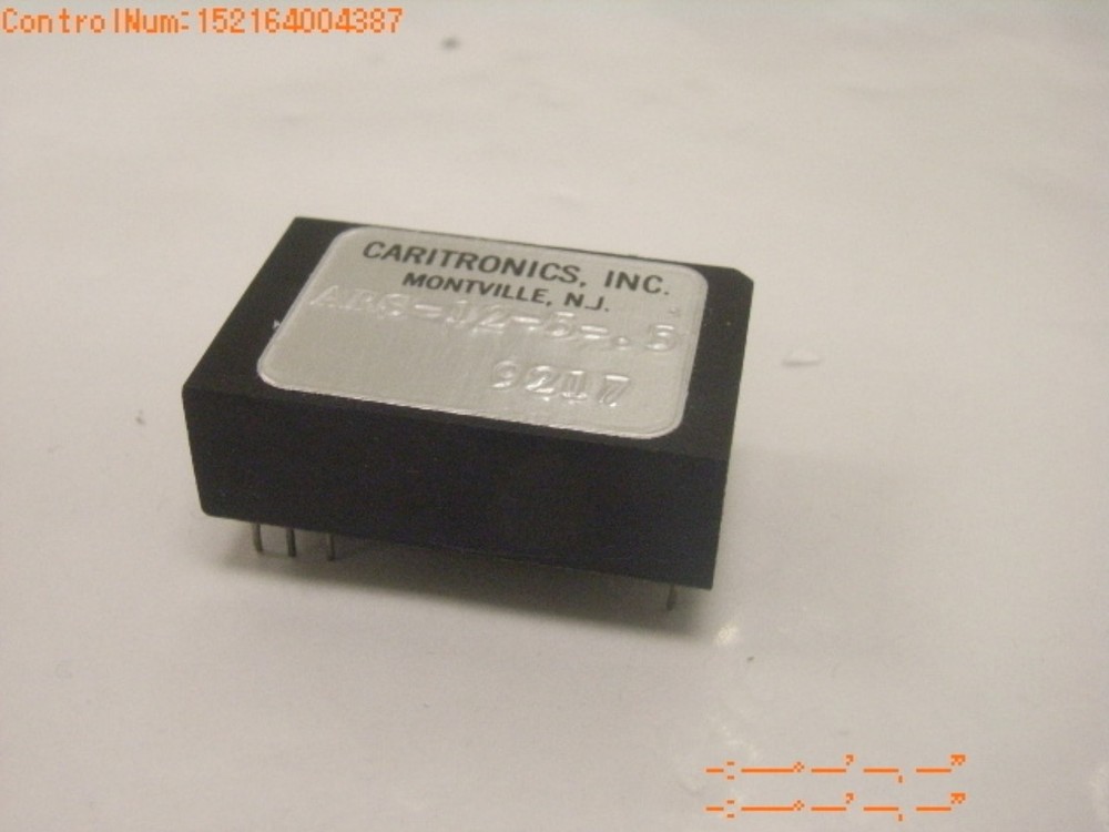 ARS-12-5-.5 CARITRONICS DC/DC Power CONVERTER
