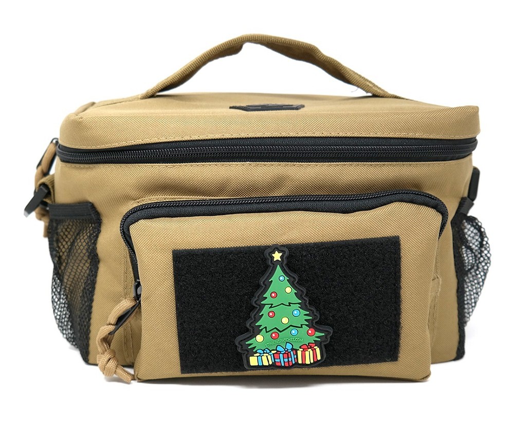 Christmas Tree Tactical Patch | Christmas PVC Hook and Loop Morale Patch