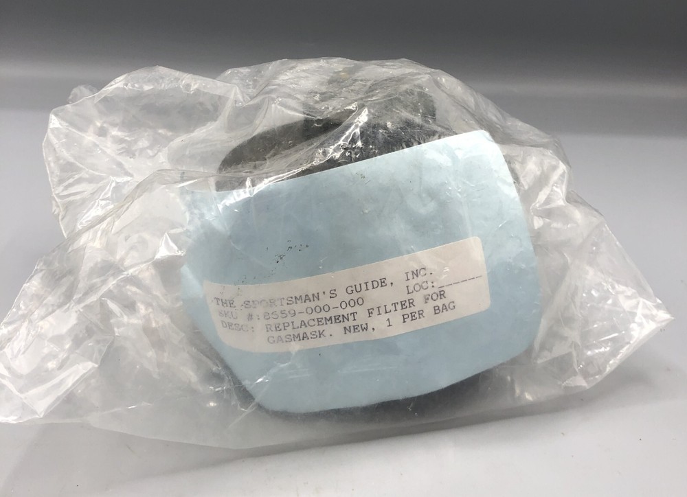 New / Unopened Replacement Filter for Gasmak - Israeli Surplus