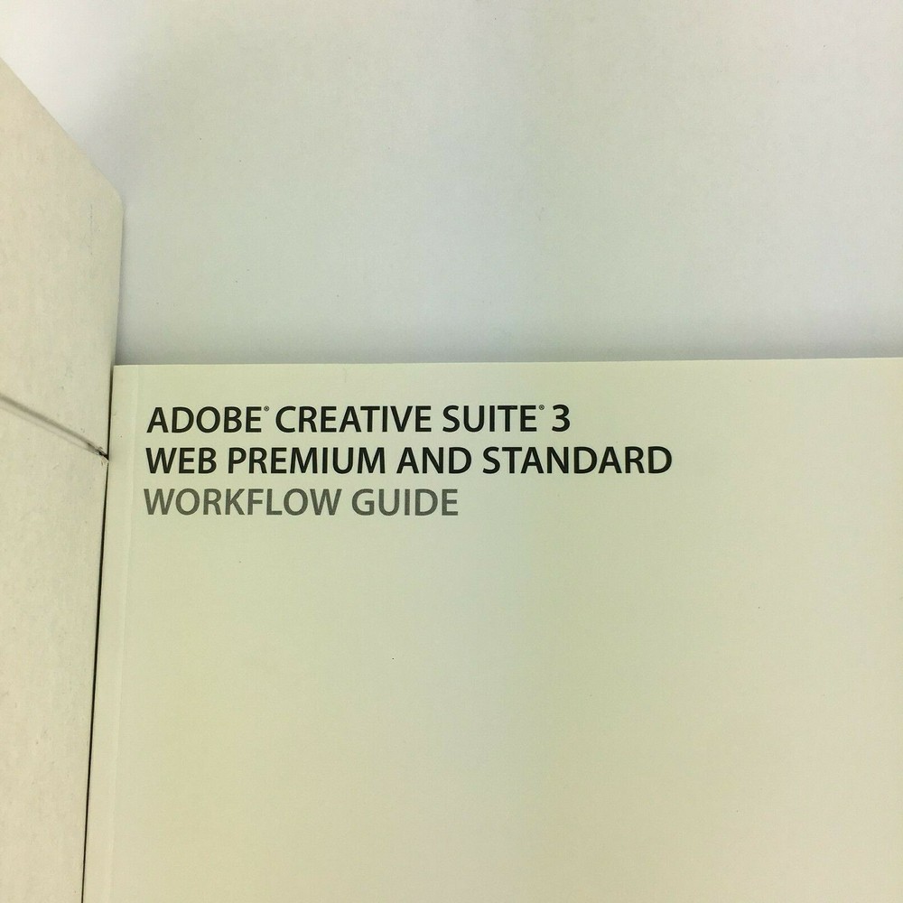 Adobe Creative Suite 3 Web Premium and Standard Workflow Guide