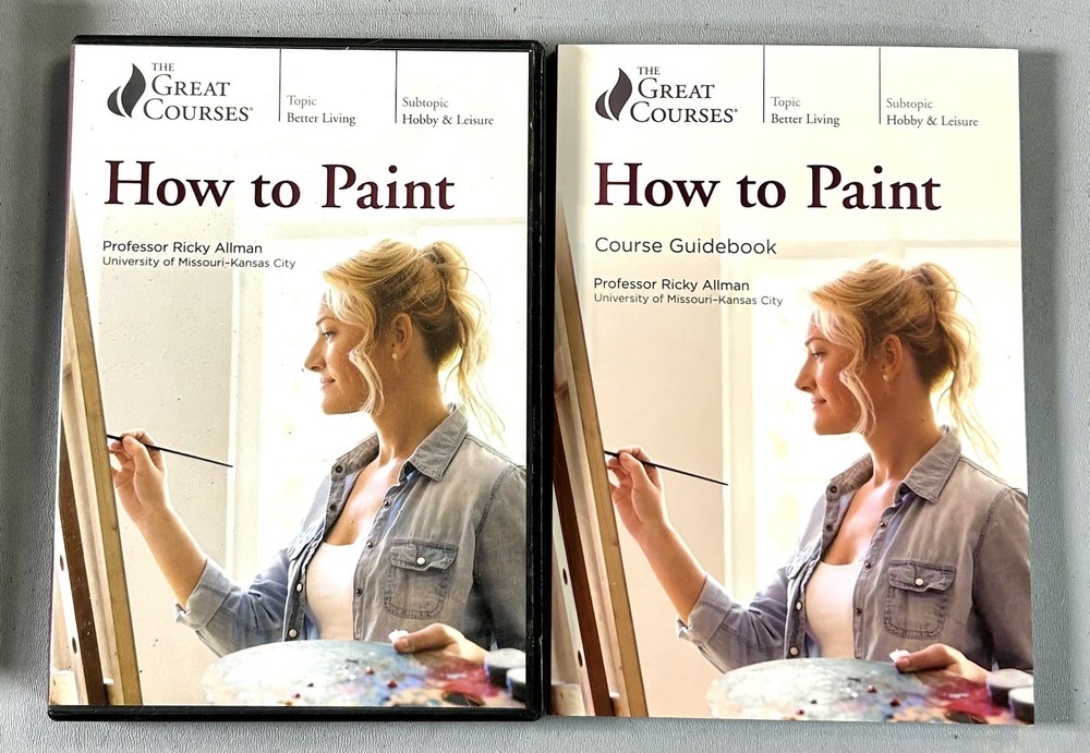 Great Courses DVD Bundle - How To Paint, How To Draw, The Complete Painter (x2)