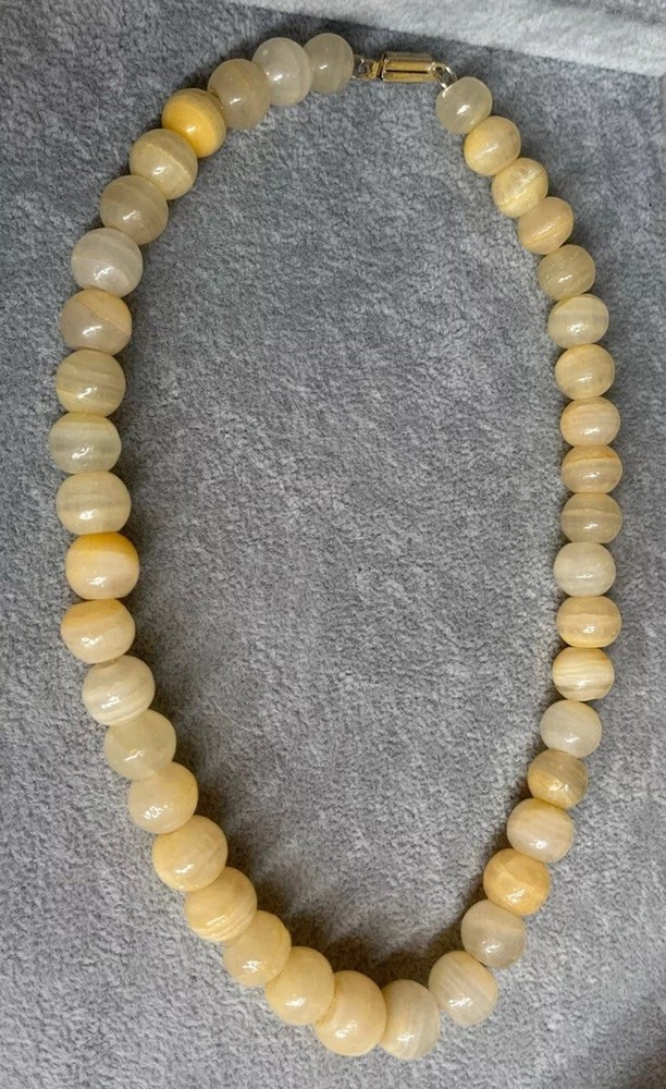 Agate Bead Necklace