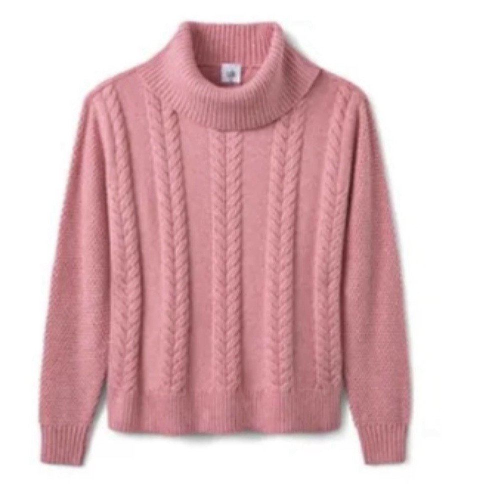 Cabi blush turtleneck Pullover Fall 2025 size Medium New