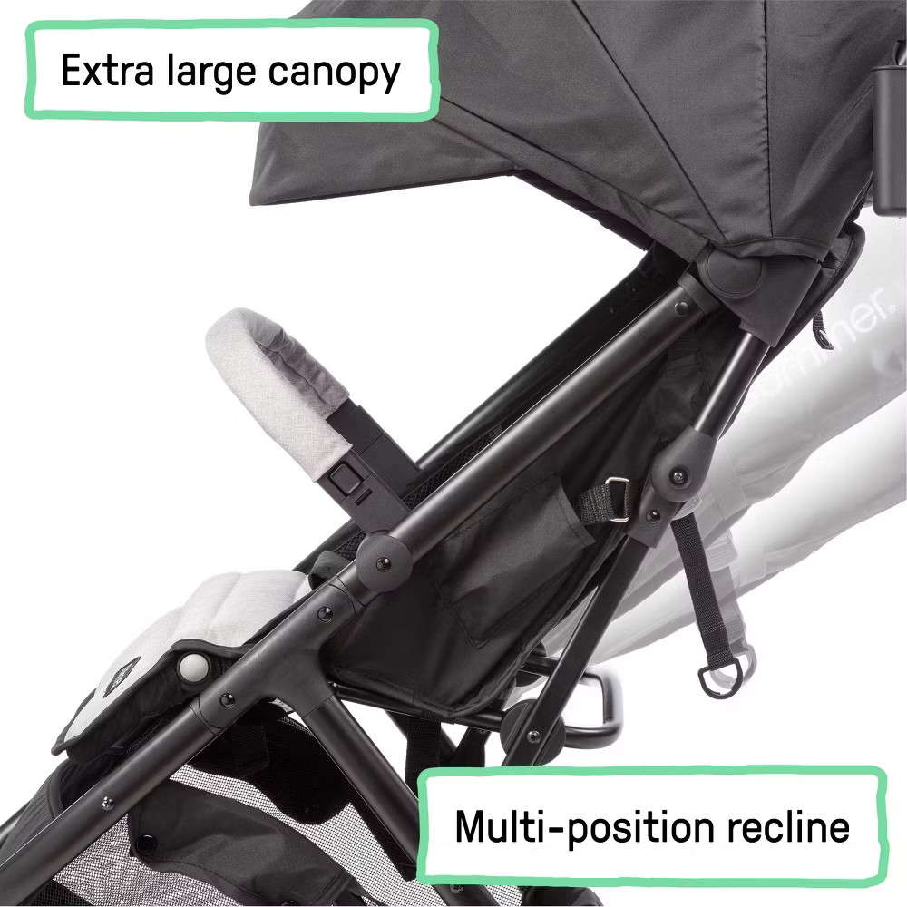 Ingenuity 3Dquickclose CS+ Compact Fold Stroller - Gray