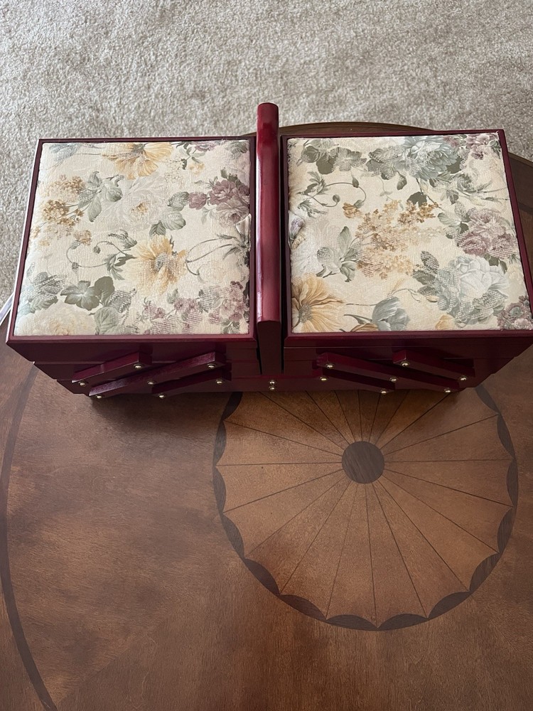 Accordian Sewing Box