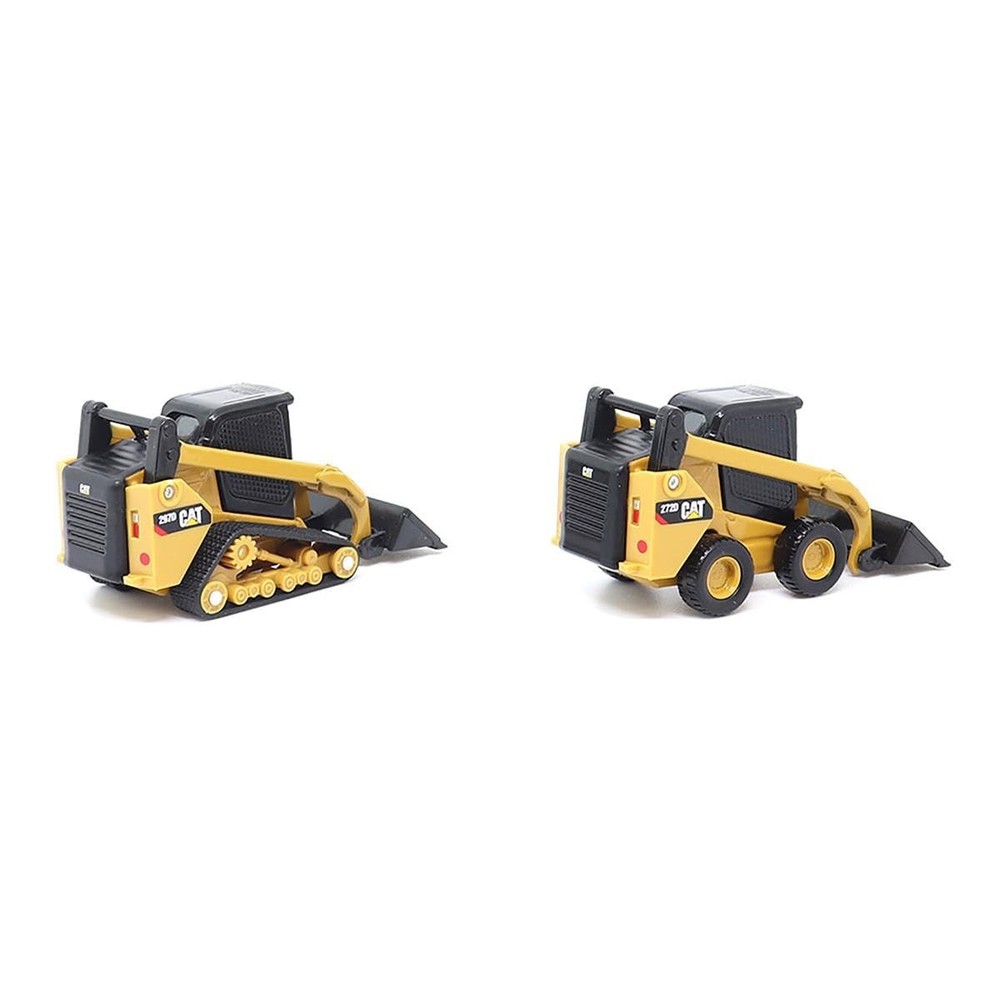 Diecast Masters 1/64 Caterpillar 272D2 Skid Steer Loader & 297D2 Compact Track