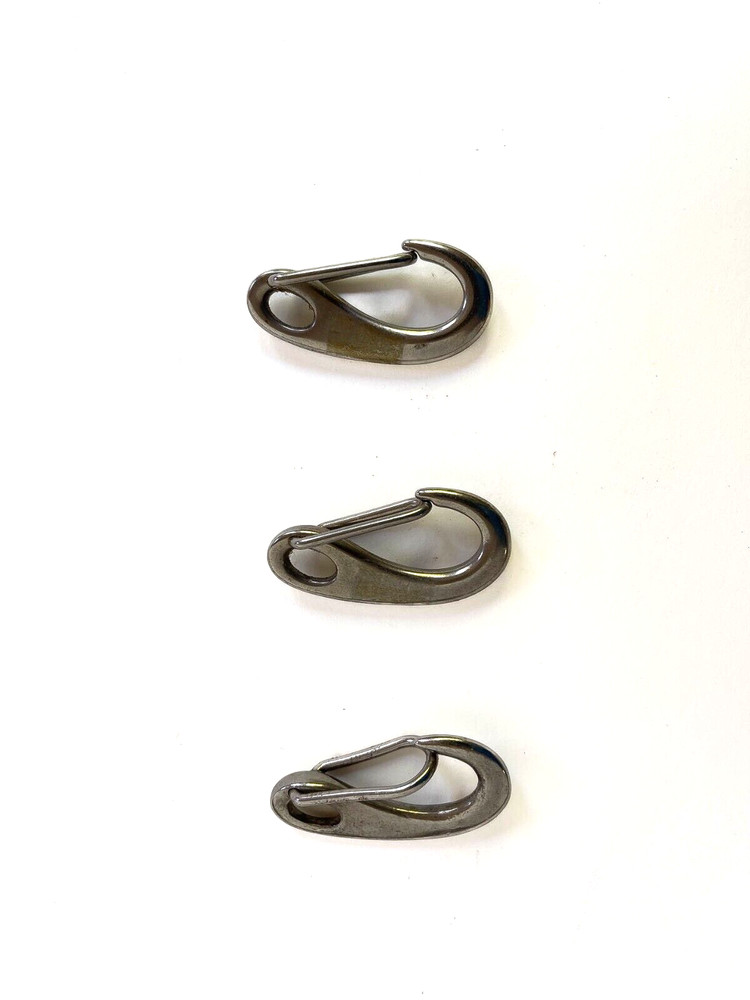 Whichard Safety Snap Hooks -- 50mm #2480 (3 total pieces)