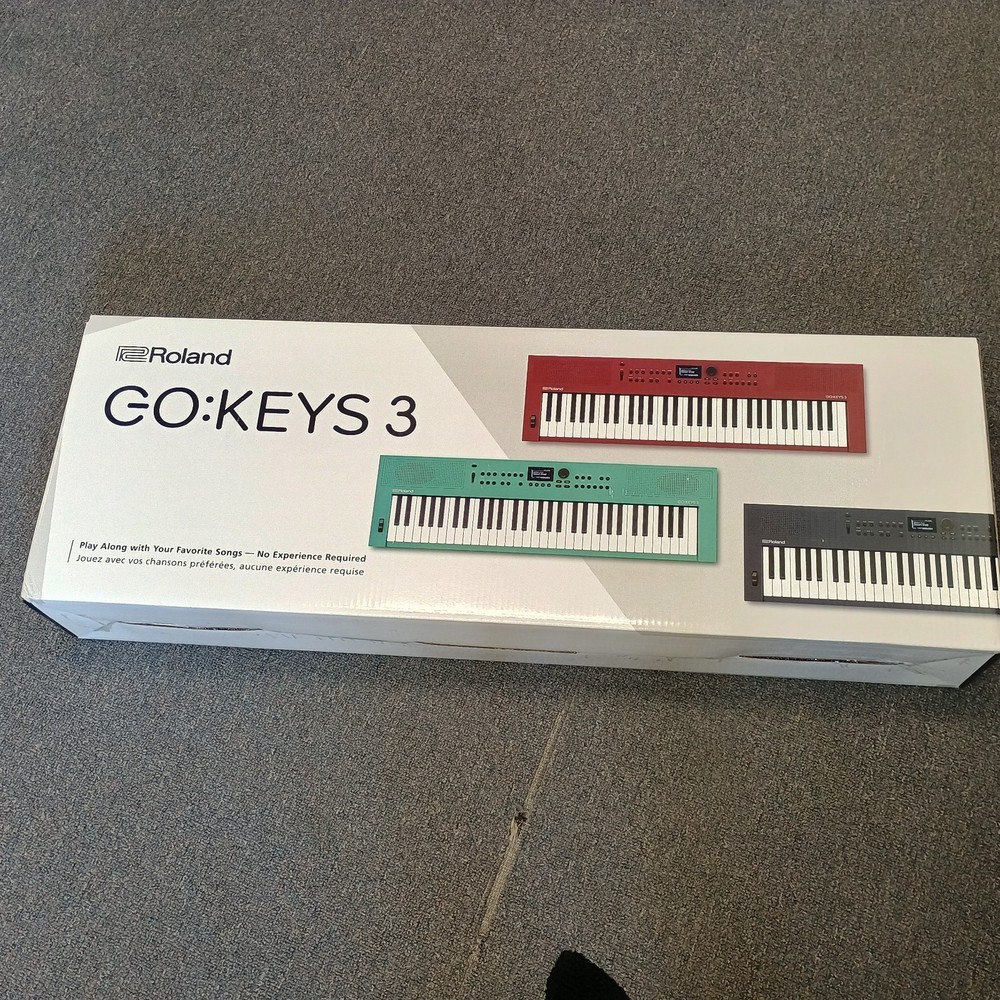 Roland GO:KEYS 3 Keyboard (Blue)
