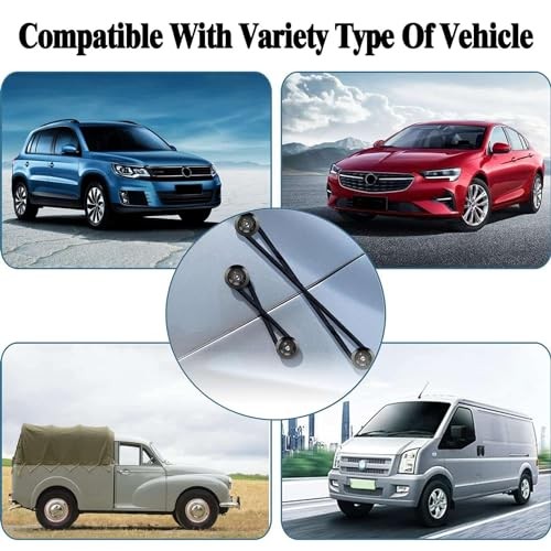 Bumper Quick Release Kit，Bumper Fasteners，Quick Release Bumper Clips for Black