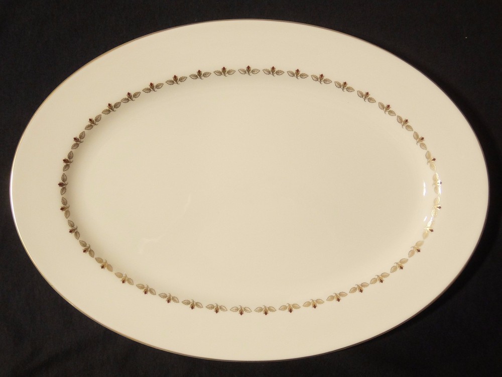 Lenox ROMANCE E501 16" Large Oval Serving Platter