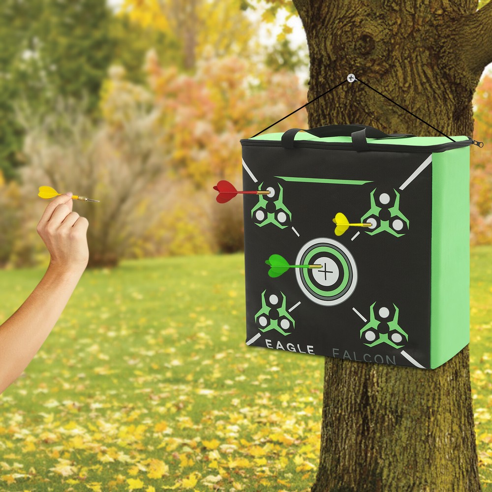 Durable Dual-Sided Archery Target for Crossbow & Bow Practice