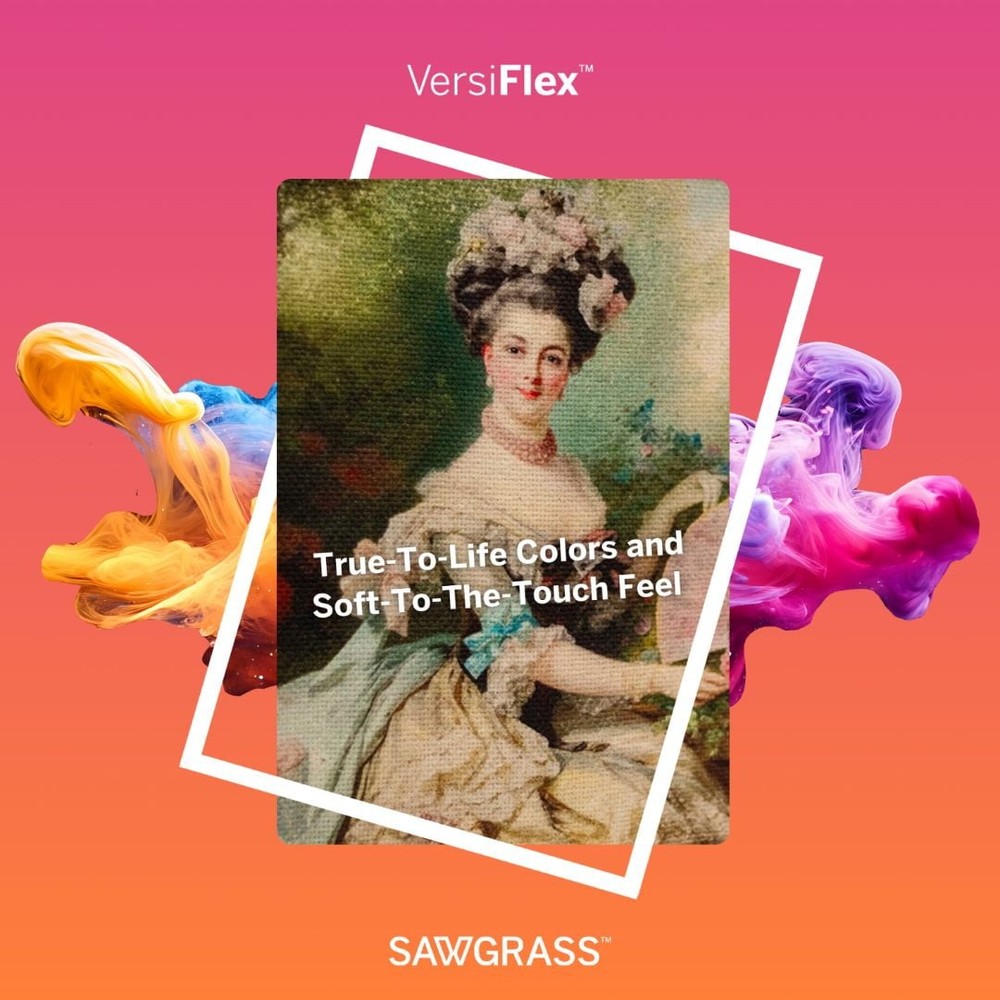 SG500 Versiflex Sublimation Printer Bundle with 4 Versiflex Inks and 100 Shee...
