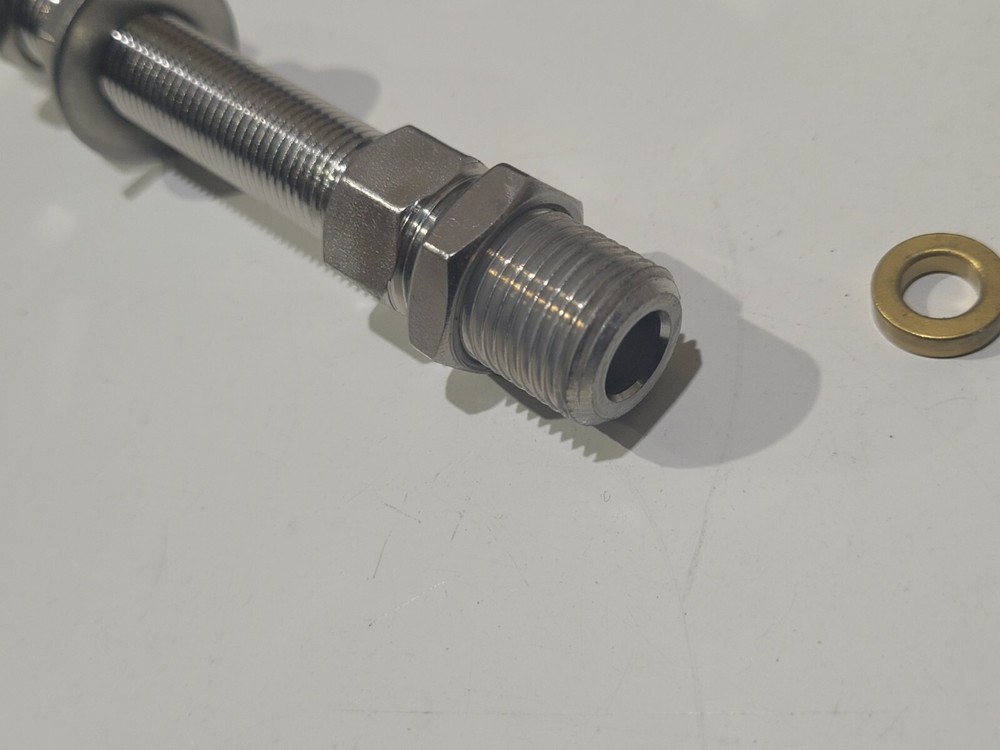 Blue Wave 6mm Wire Rope Terminal Stud 12MM Threads Stainless