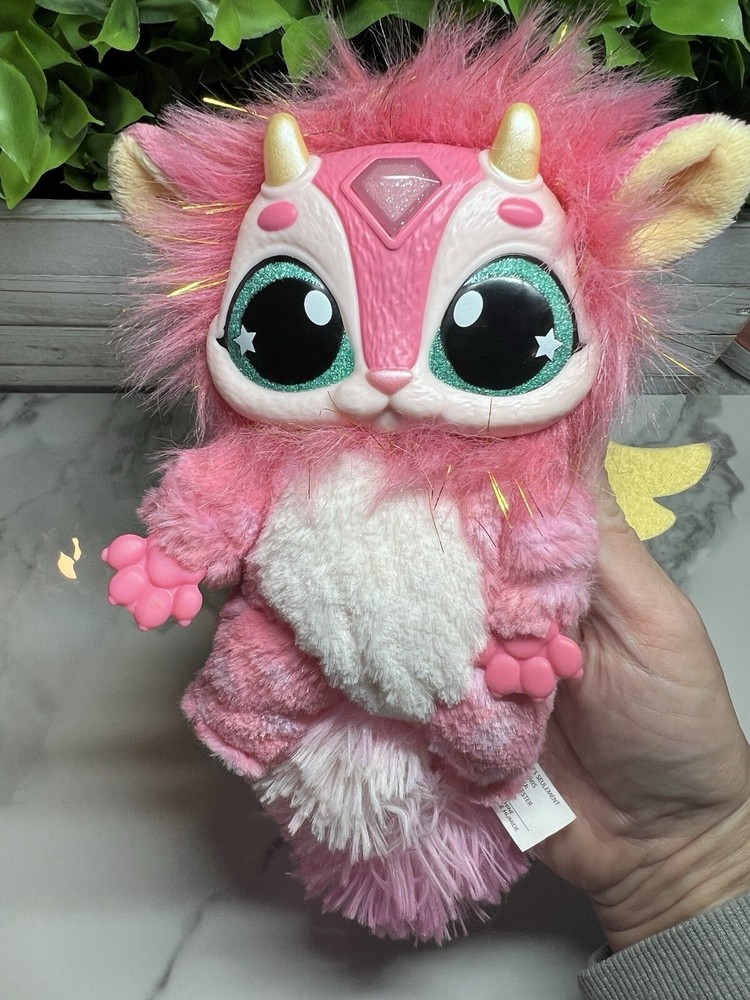Magic Mixies Interactive Replacement Pink Stuffed Animal Plush Doll Working