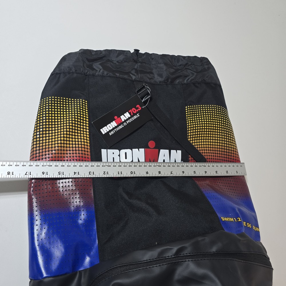 Ironman 70.3 Boulder Backpack Triathlon Gear Bag NWT