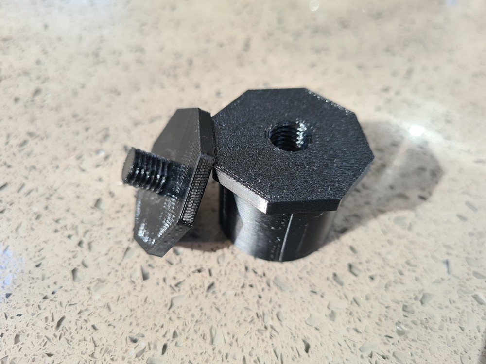 36mm Rive Guru - Threaded End Cap Bung - With Screw End Cap