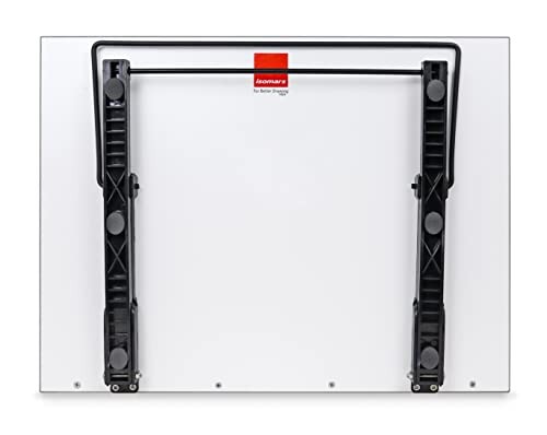 A3 Foldable Drawing Board with Clips 16"x21" White