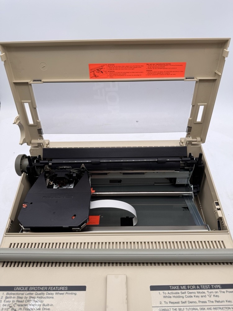 Brother WP-55 Desktop Word Processor Vintage Tested Powers On READ
