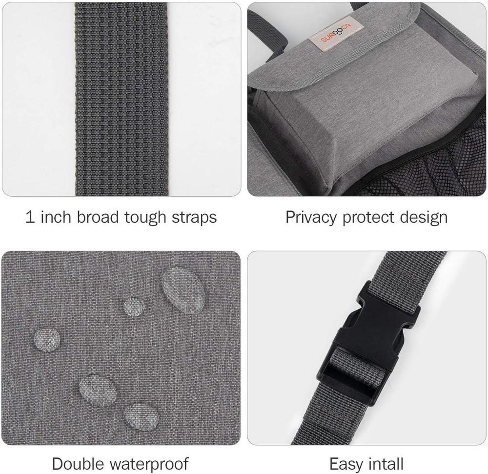 Versatile Waterproof Trunk Organizer - 8 Compartments for Ultimate Storage