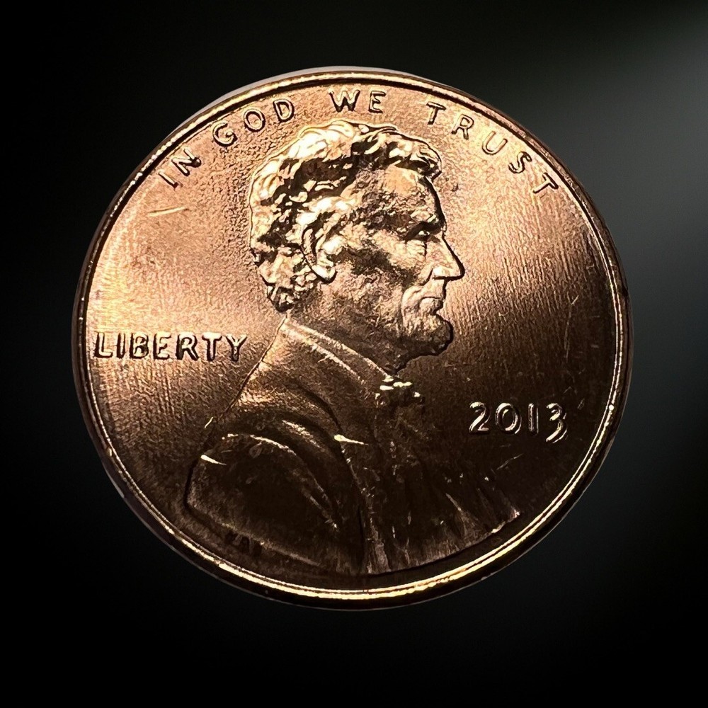 2013 P Uncirculated (BU) Lincoln Shield Cent (Penny)