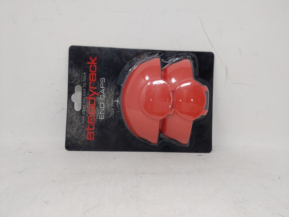 Steadyrack End Caps - Red - 2-Pack - New - In Box