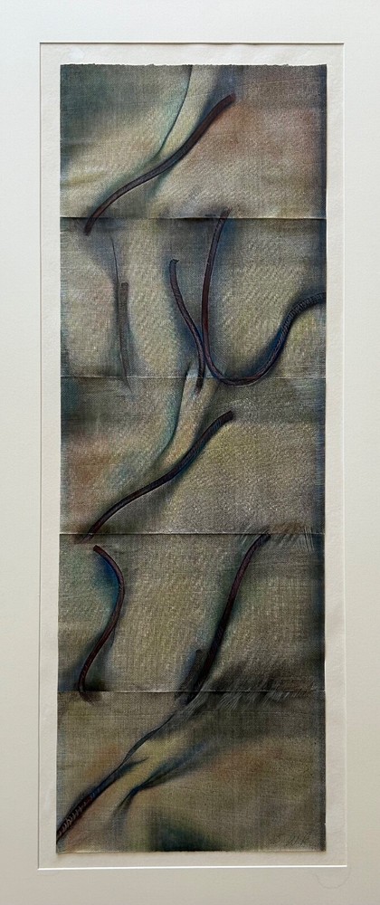 Stephanie Weber - original, signed, mixed media on paper "Elements on Paper"