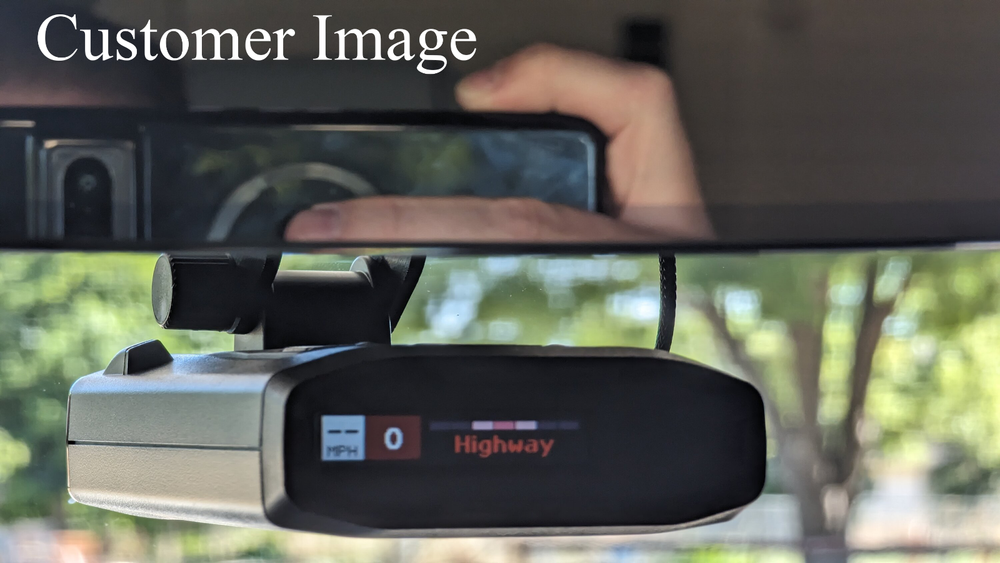 Escort Mag Mount Bracket Adapter - Works with IRR Windshields