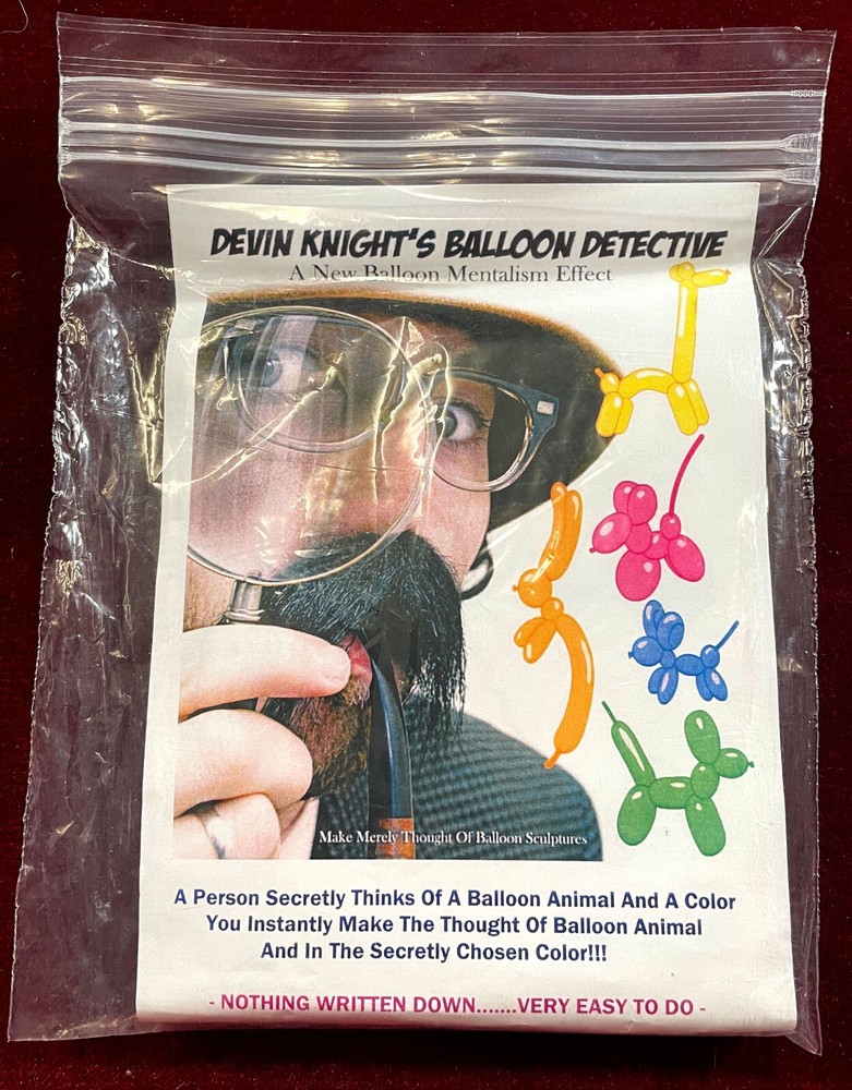 Autographed Devin Knight Balloon Detective