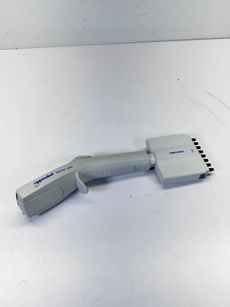 Eppendorf Xplorer Plus Variable Volume 8 Channel Motorized Pipette 5 -100 uL