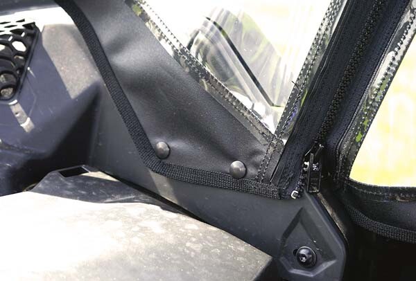 Can-Am Maverick X3 Unframed Upper Doors Zippered Windows 2017-2024