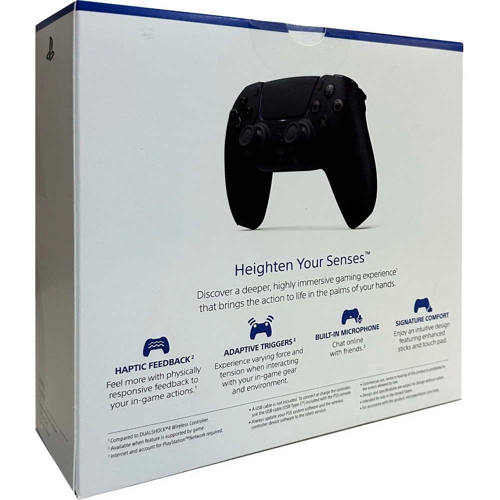 Sony PlayStation 5 DualSense Wireless Controller - Midnight Black
