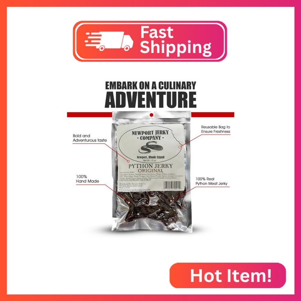 Newport Jerky Company Python Jerky