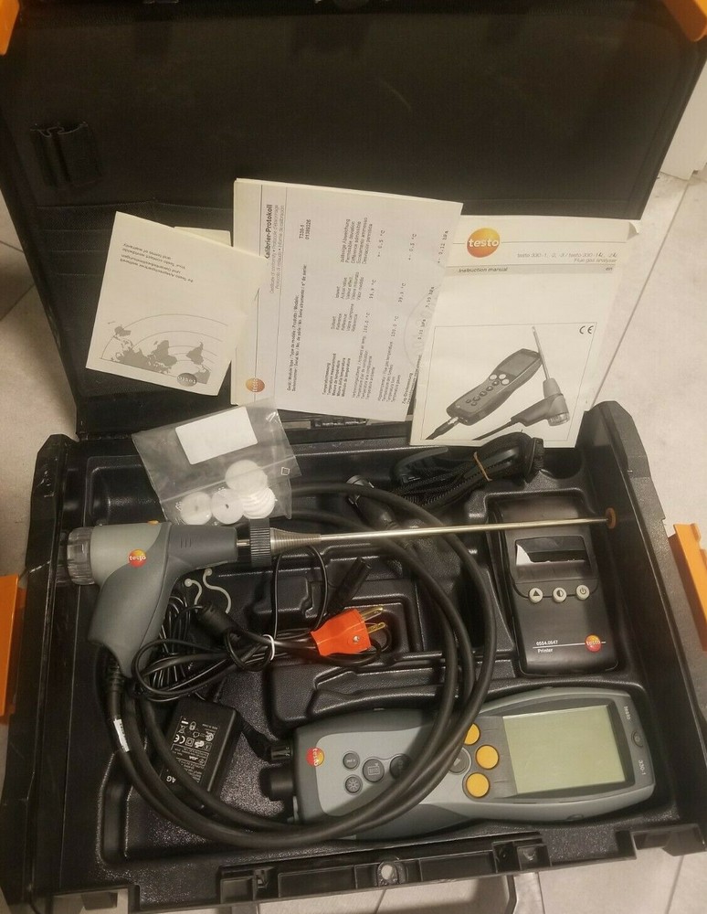 Testo Advanced Combustion Analyzer Model # 400563 330-1