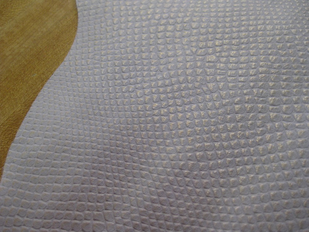 Tanned ( Snake Patterned ) Cow Leather # G 071310 ROW 49