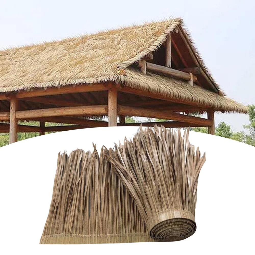 Palm Thatch Roll Straw Roof Thatch Hut Thatch
