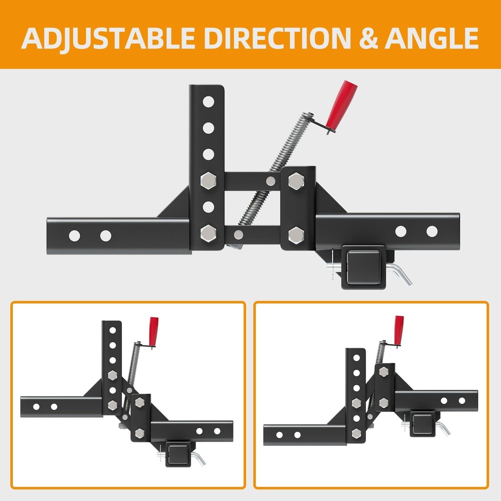 Manual Implement Lift ,ATV/UTV Lift System 1-Point Quick Attach ,Fit 2" Receiver