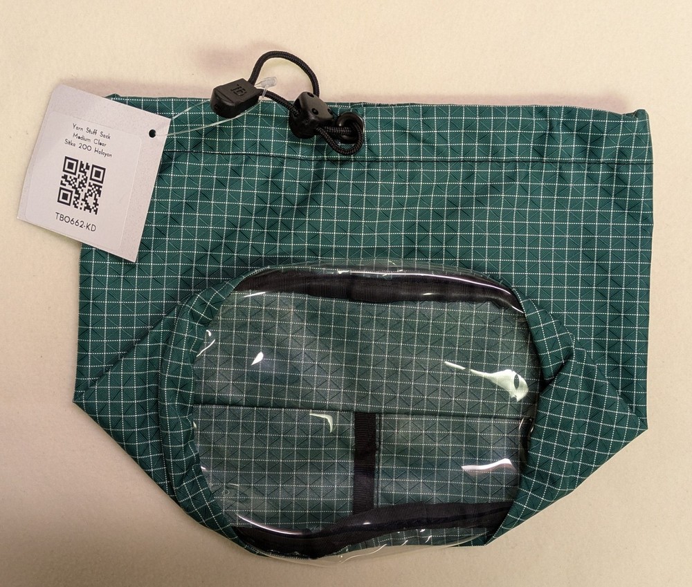 TOM BIHN - Yarn Stuff Sack - retired Sitka - NWT